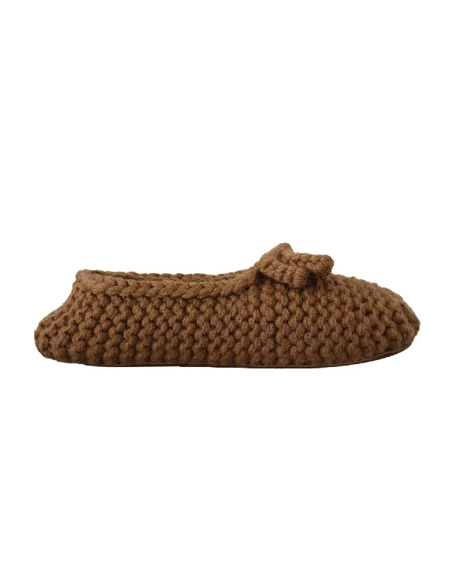 Premium Footwear Sale Dolce & Gabbana Wool Knit Slip On Ballerina Flats