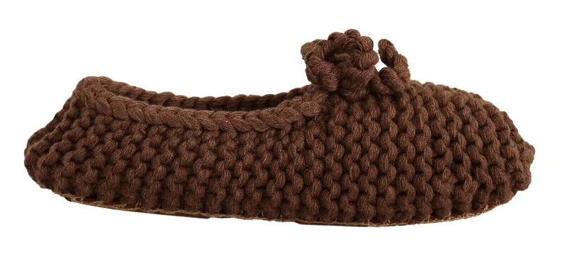 Women's Non-Slip Shoes Dolce & Gabbana Elegant Wool Knit Ballerina Women's Flats
