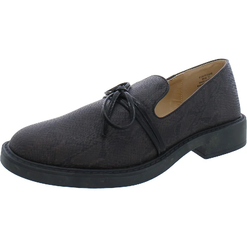 Fashionable Casual Shoes Sale Womens Snake Print Slip On Loafers