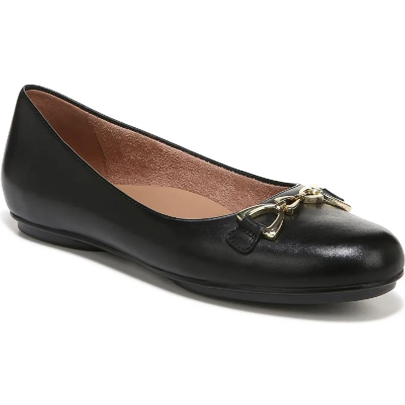 Fast Fashion Favorites Maxwell-Bit Womens Embellished Slip On Ballet Flats