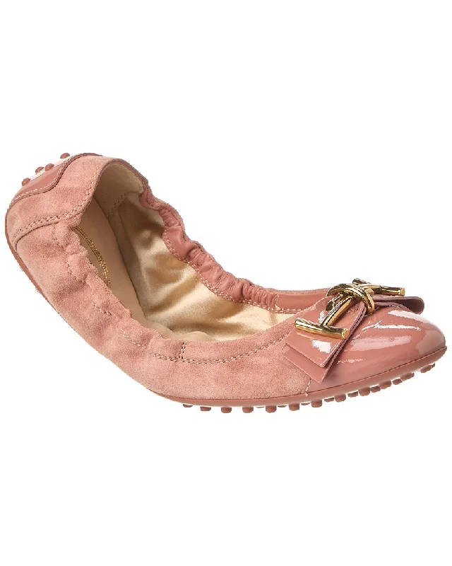 Huge Price Cut Tod’S Suede Flat