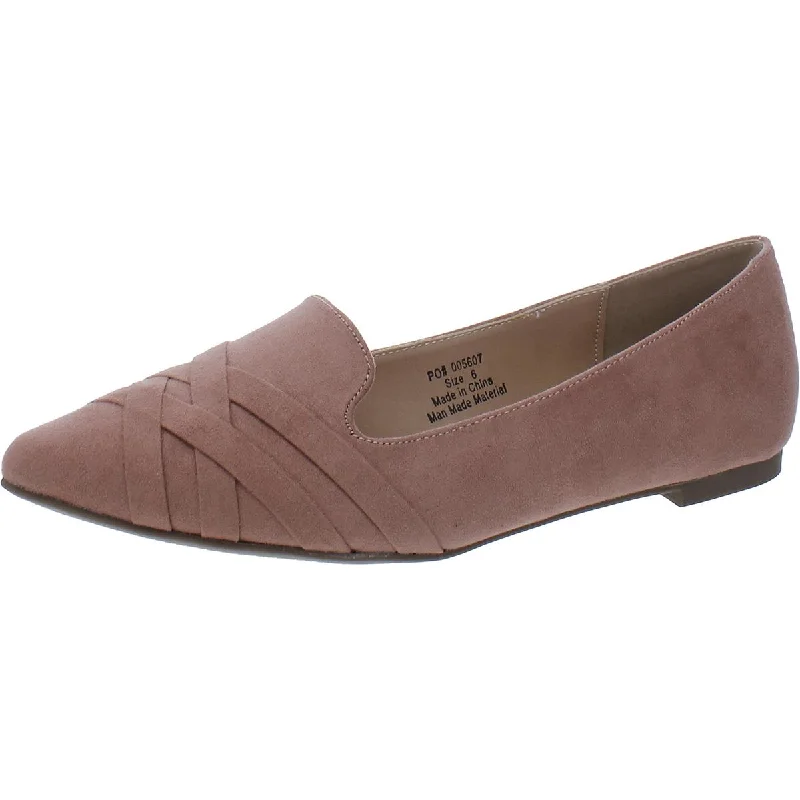 Seasonal Sale Womens Faux Suede Dressy Moccasins
