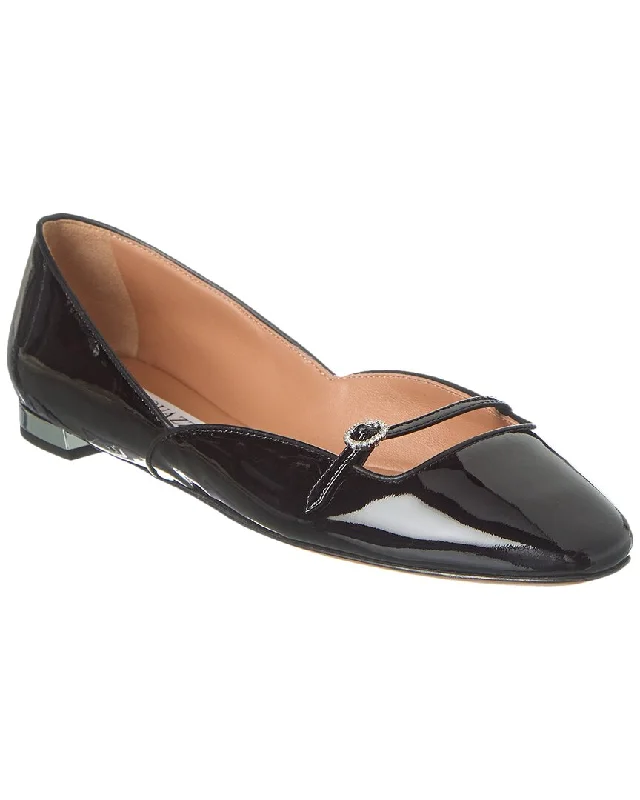 Modern Fashion Loafers Aquazzura Soul Sister Patent Ballerina Flat