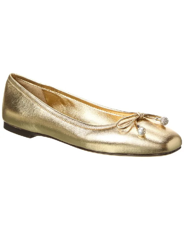 Fashion Casual Shoes Jimmy Choo Elme Leather Flat