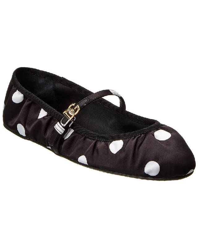 Exclusive Discount Dolce & Gabbana Satin Flat