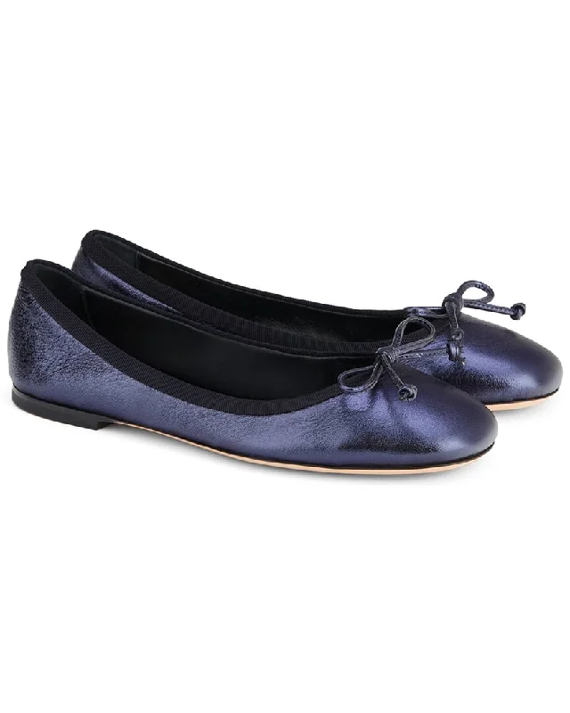 Women's Non-Slip Flats Agl Kala Leather Ballet Flat