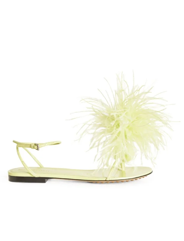 Limited Edition Bottega Veneta Leather Dot Sandals