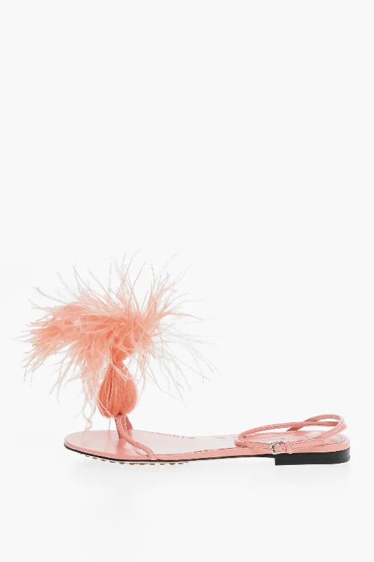 Swimwear Summer Blowout Bottega Veneta Leather Dot Sandals