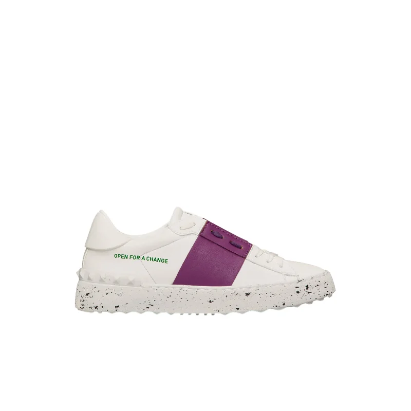 Chic Styles Valentino Garavani Rockstud Open For A Change Sneakers