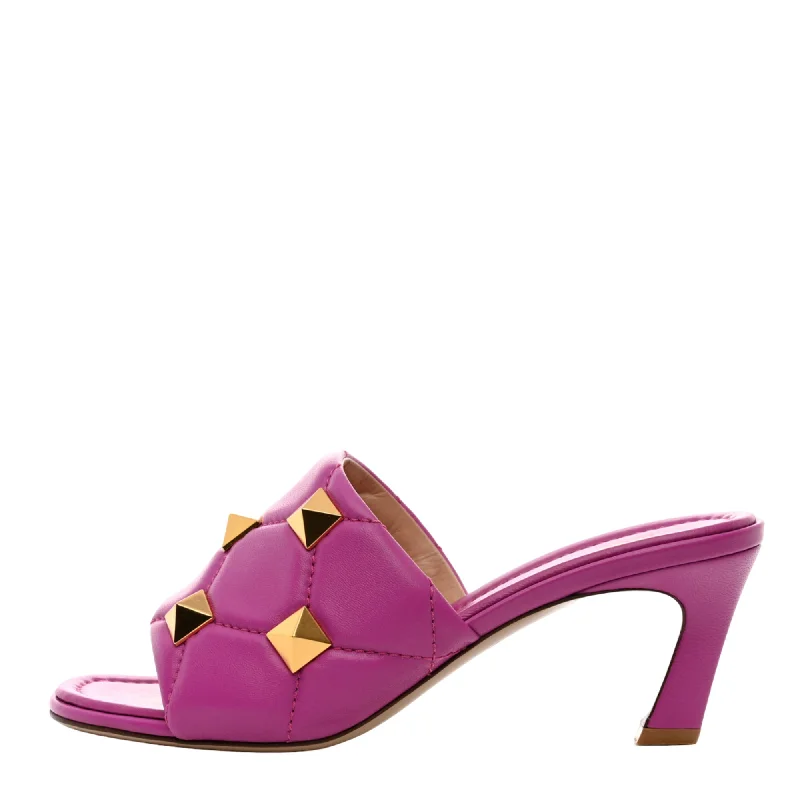 Huge Price Cut Valentino Garavani Roman Stud Leather Mules