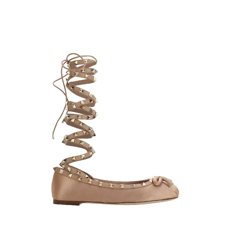 Daily Deals Valentino Garavani Rockstud Ballerinas