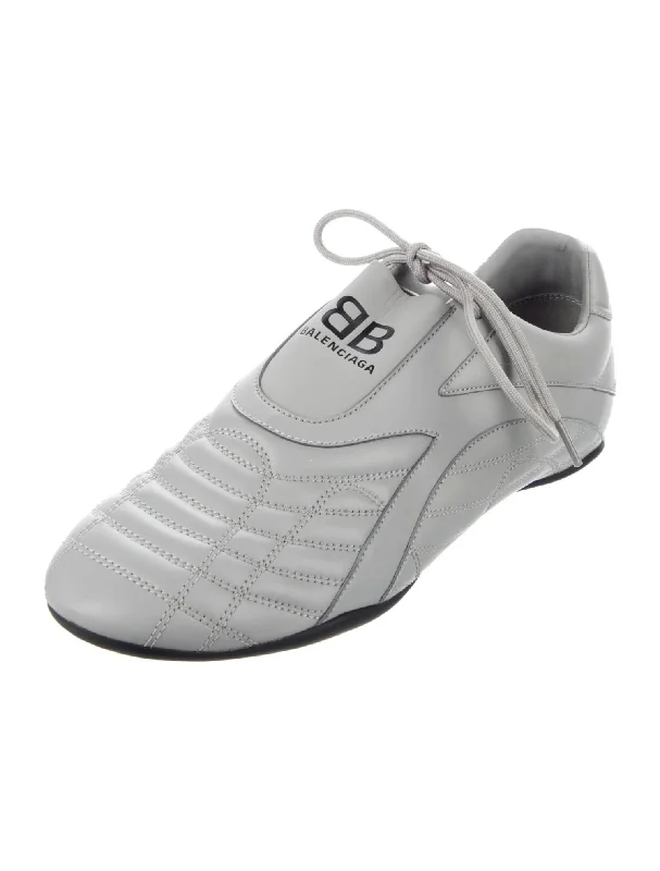 Women's Walking Shoes Balenciaga Zen Sneakers 'Matte Grey'