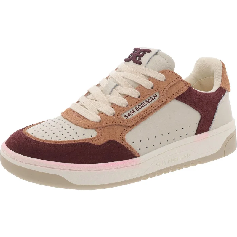 Seasonal Clearance Harper Womens Faux Leather Metallic Casual And Fashion Sneakers