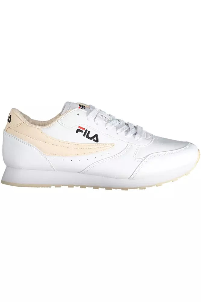 Massive Savings Fila White Polyethylene Women Women's Sneaker