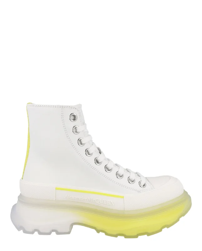 Trend Leading Collection Alexander McQueen Womens Tread Slick Boots