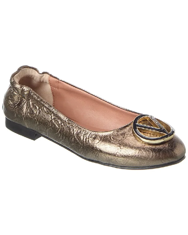 Business Casual Shoes Discount Valentino By Mario Valentino Calliope Leather Flat