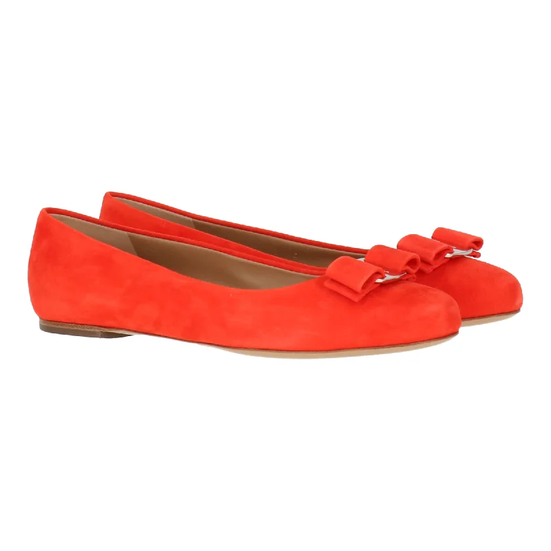 Casual Slip-Ons Promotion Salvatore Ferragamo Womens Red Flat