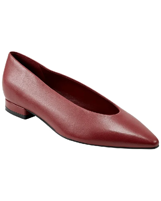 All-Season Shoes Deal Marc Fisher Ltd Gunner Leather Flat