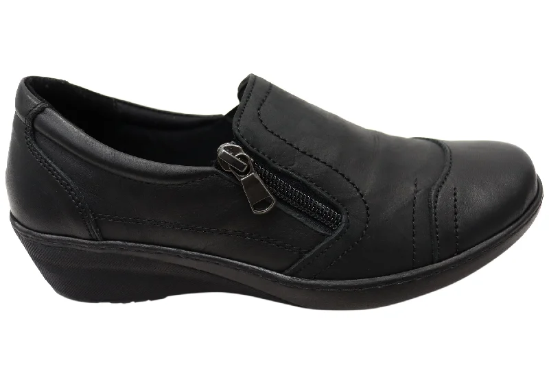Seasonal Fashion Cabello Comfort CP144-18 Womens Leather Comfortable Shoes