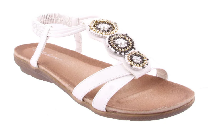 Comfortable Breathable Running Shoes CASSIA WHITE
