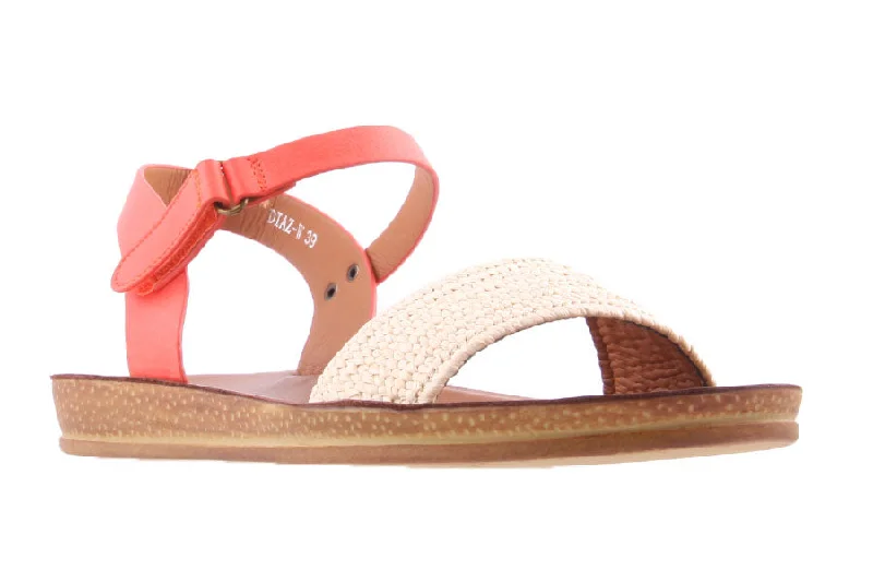 Modern Chic Discounts DIAZ BEIGE/ORANGE