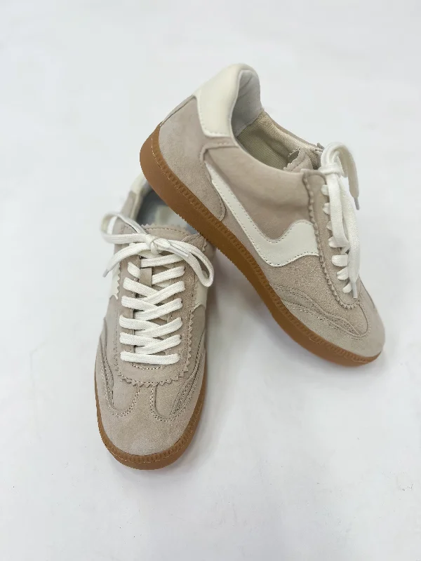 Limited Time Offers [Dolce Vita] Notice Suede Sneaker-Dune