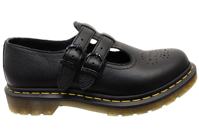 Mega Sale Dr Martens Womens 8065 Mary Jane Virginia Comfortable Leather Shoes