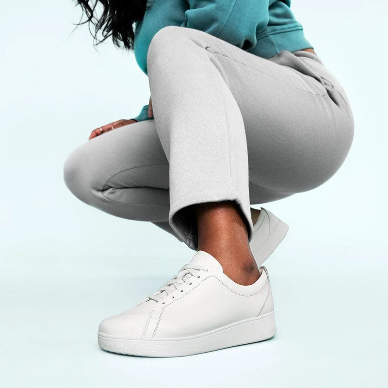 Modern Fashion Sale Fit Flop Rally Leather Sneaker - White