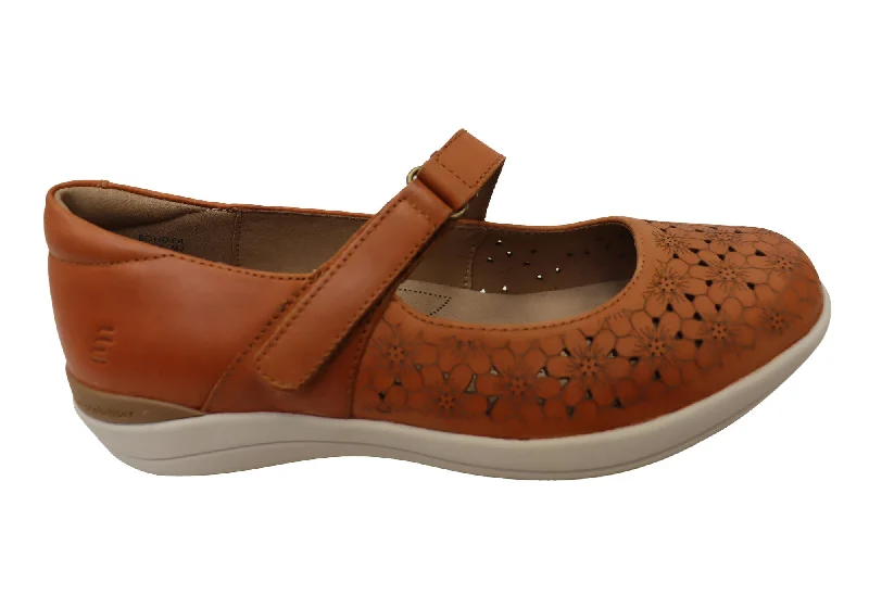 Classic Casual Shoes Sale Homyped Womens Glee MJ Comfortable Leather Mary Jane Shoes