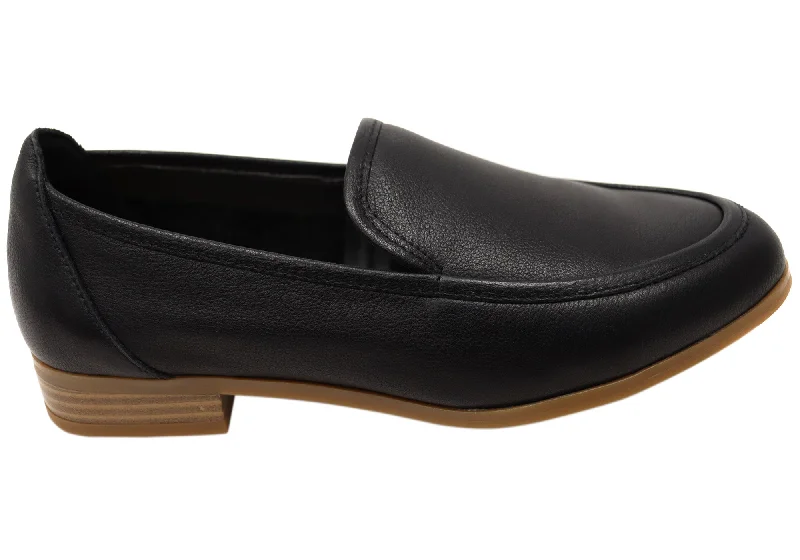 Casual Chic Footwear Offers Hush Puppies Loyola Womens Leather Comfortable Shoes