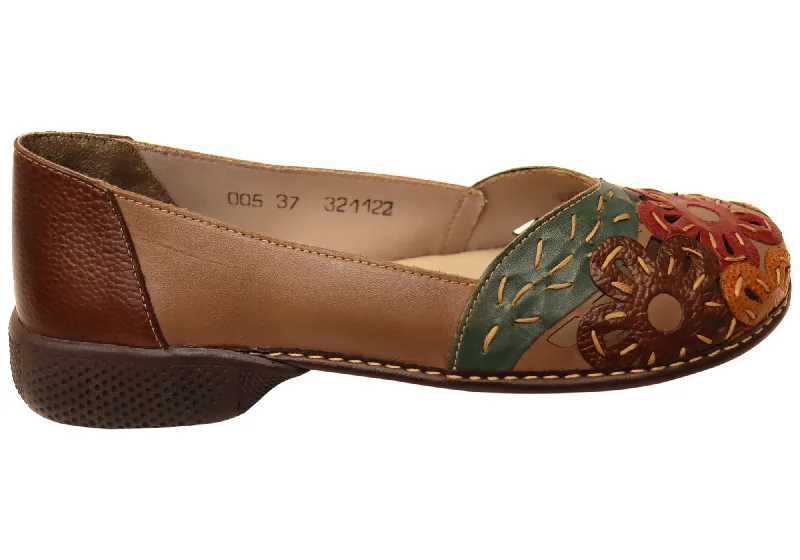Crazy Discounts, Hurry Up J Gean Lucia Womens Comfortable Leather Shoes Made In Brazil