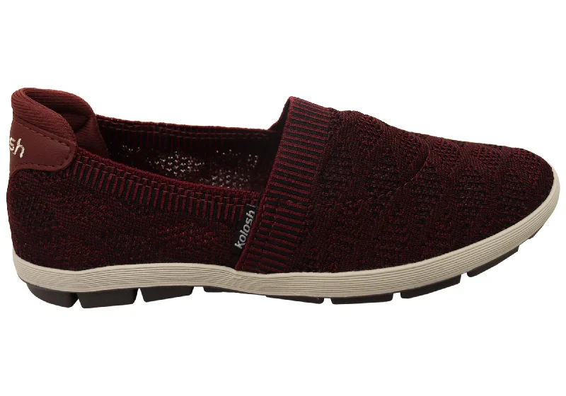 Women's Foot-Friendly Shoes Kolosh Janina Womens Comfortable Casual Shoes Made In Brazil