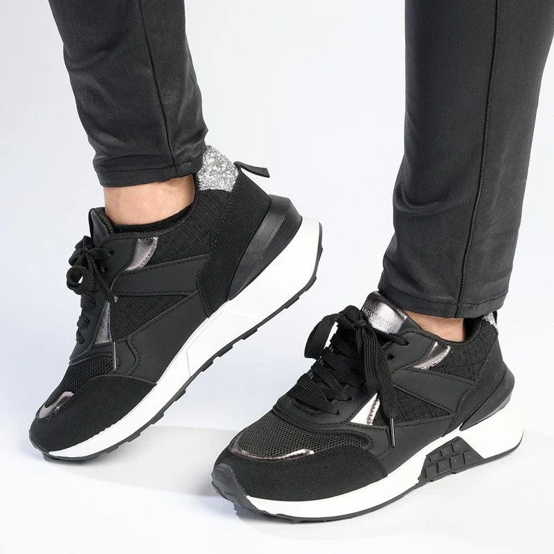 Modern Fashion Sale Madison Taylor Fashion Sneaker - Black