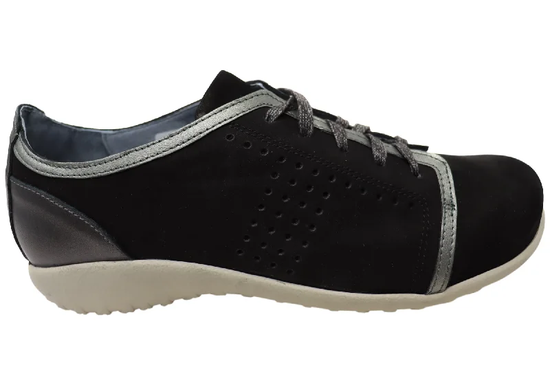 Breathable Shoes Naot Avena Womens Leather Comfortable Lace Up Shoes