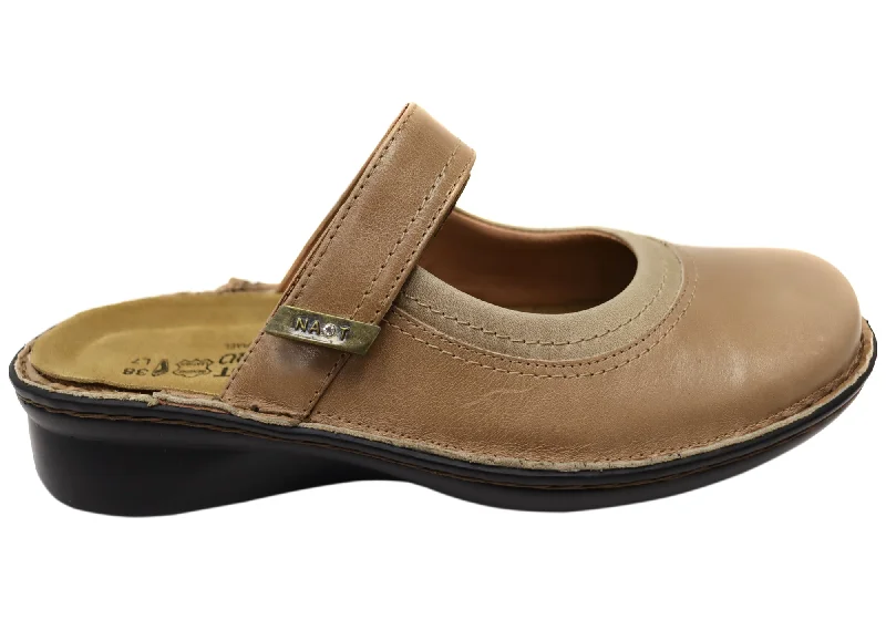 Elegant Fashion Offers Naot Trio Womens Comfortable Wide Fit Orthotic Friendly Clogs Mules