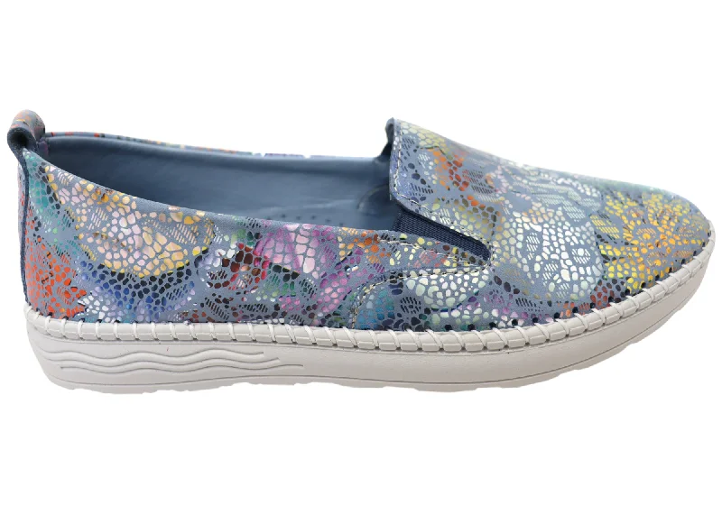 Limited-Time Shoe Deals Orizonte Blossom Womens Comfortable Leather European Shoes