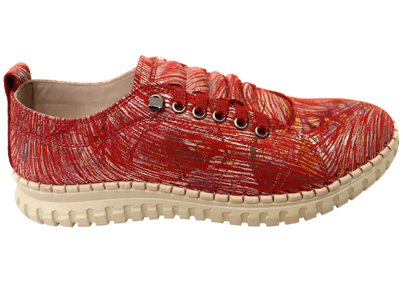 Trendy Women's Shoes Orizonte Imogen Womens European Comfortable Leather Slip On Shoes