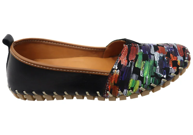 Fresh Fashion Discounts Orizonte Michaela Womens European Comfortable Leather Shoes