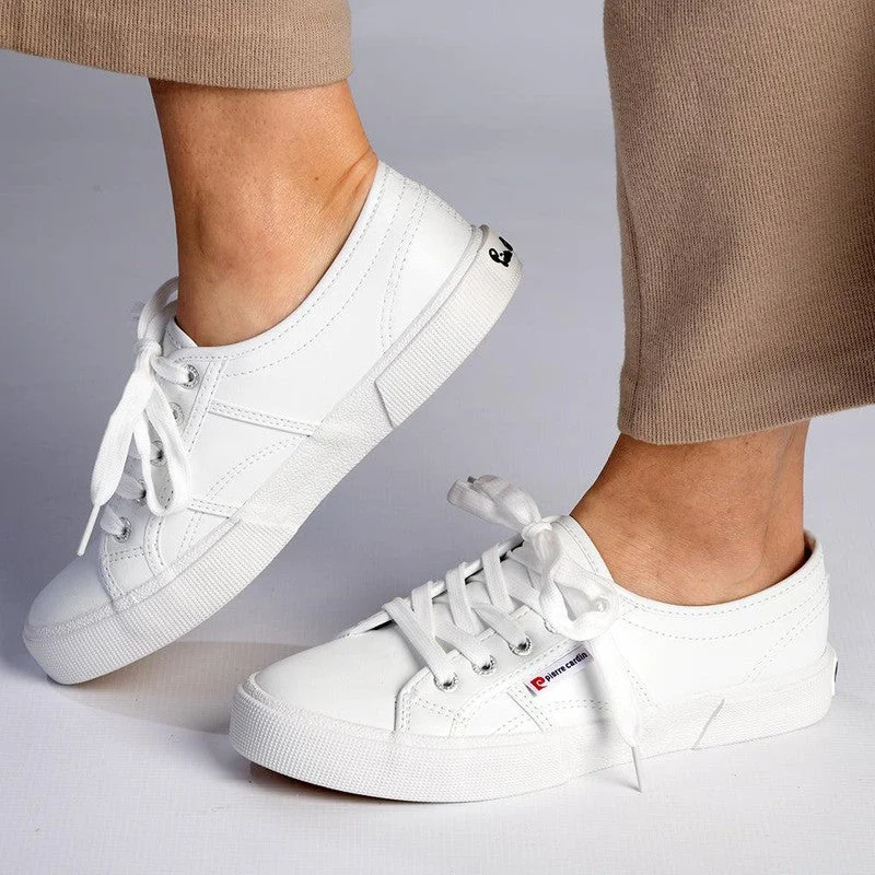 Special Offer Pierre Cardin Calais Sneaker - White