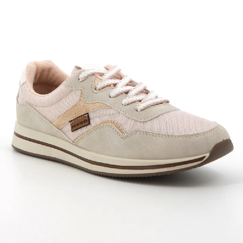 Limited Time Offers Pierre Cardin Josephine 9 Lace Up Sneaker - Pink Multi