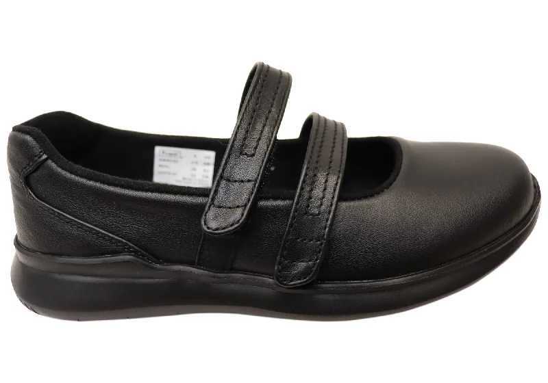 Stylish Savings Propet Womens Vilite Leather Comfortable Wide Fit Mary Jane Shoes