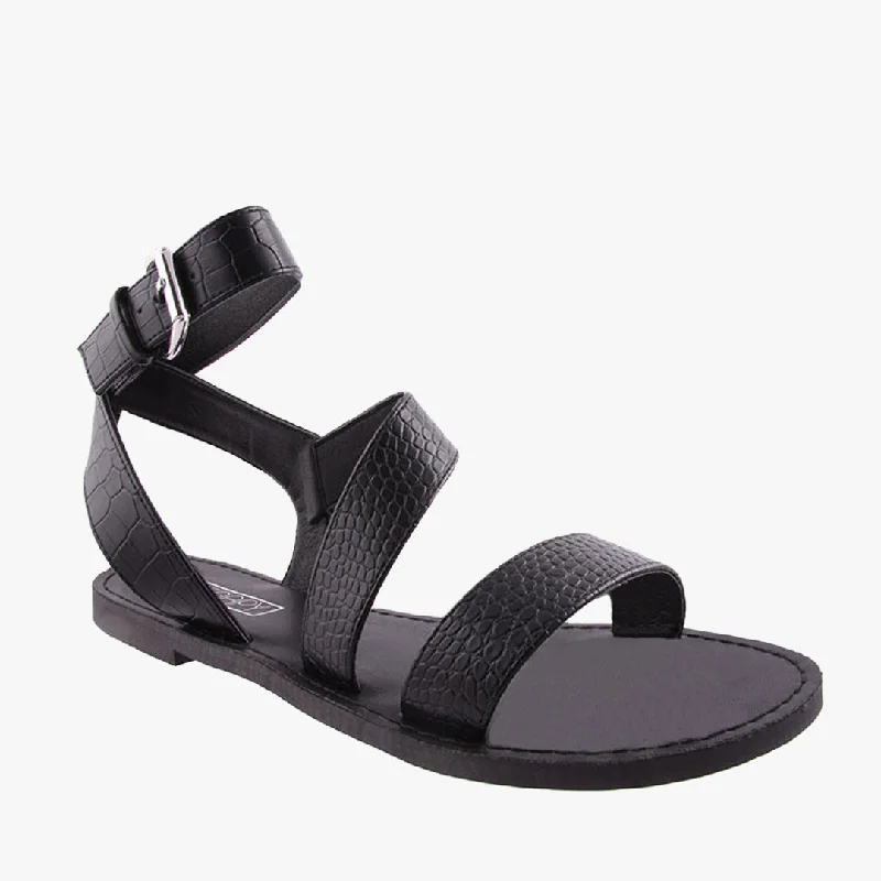 Modern Running-Style Shoes RIMES BLACK CROC