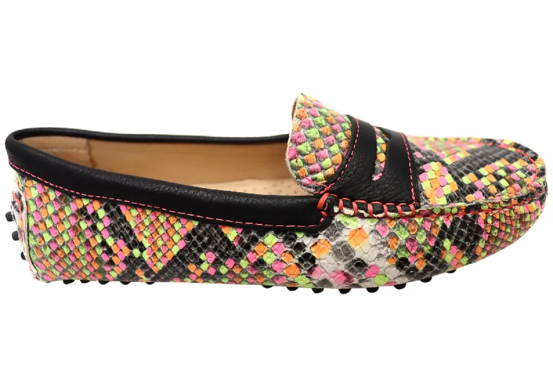 All-Day Comfort Shoes Savelli Stephanie Womens Comfort Leather Loafer Shoes Made In Brazil