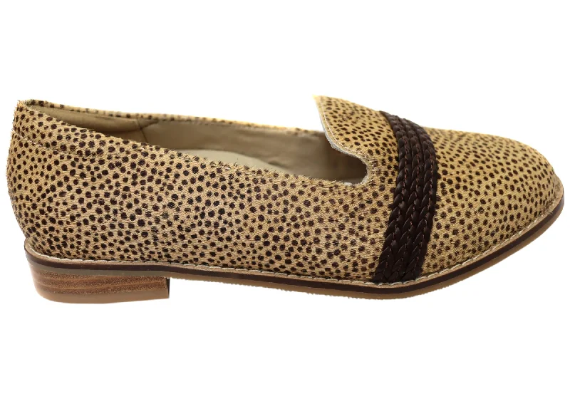 Women's Effortless Slip-Ons Scholl Orthaheel Tribe Loafer Womens Supportive Leather Comfort Shoes