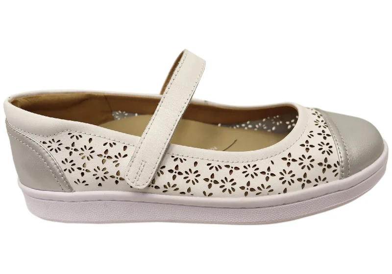 Fresh Styles, Fresh Deals Scholl Orthaheel Womens Rhonda Punch Mary Jane Supportive Leather Shoes Fresh Styles, Fresh Deals Scholl Orthaheel Womens Rhonda Punch Mary Jane Supportive Leather Shoes