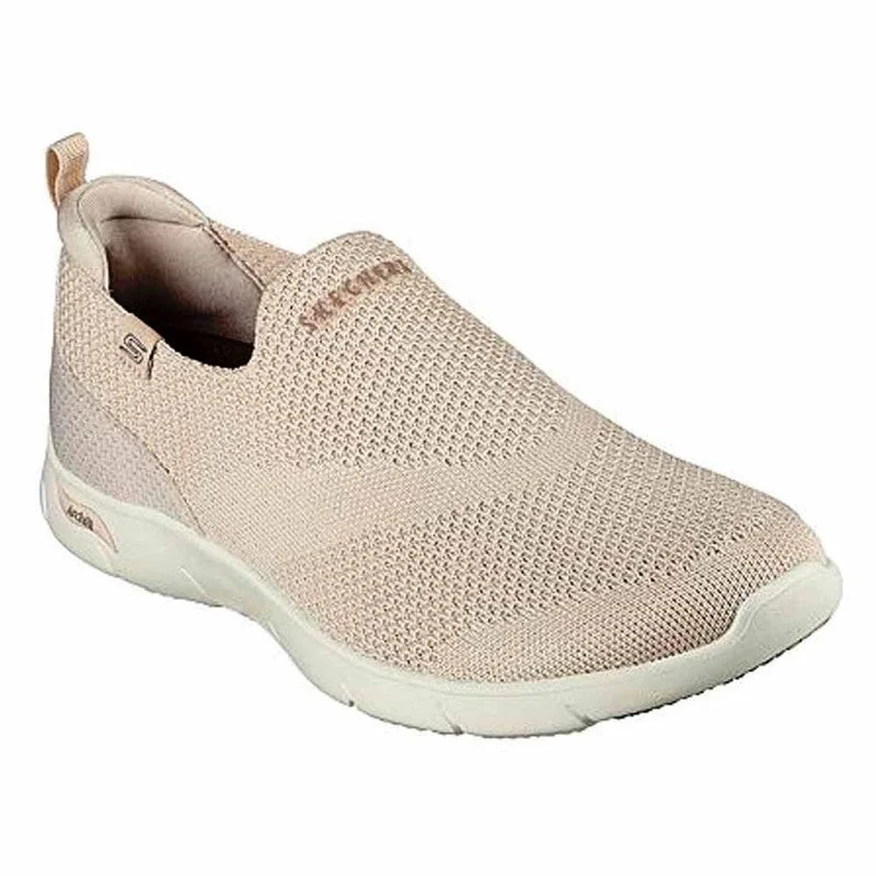 Chic Style, Always In Vogue Skechers Arch Fit Refine Sneaker - Natural