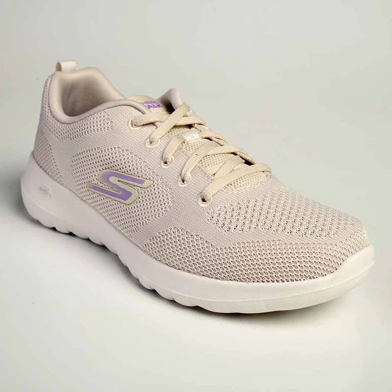 All-Day Comfort Shoes Sale Skechers Go Walk Joy Lace Up Sneaker - Natural Purple