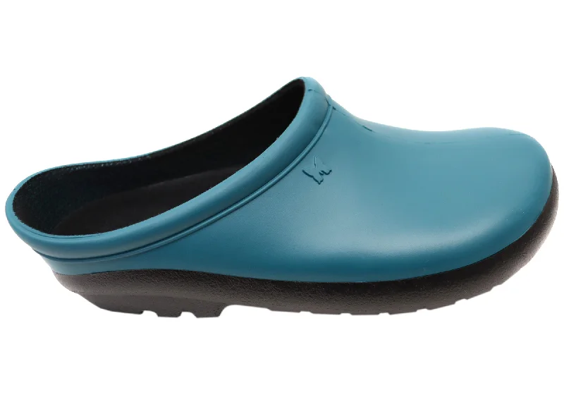 Trendy Boots Discount Sloggers Comfortable Womens Premium Clog Deep Lake Blue
