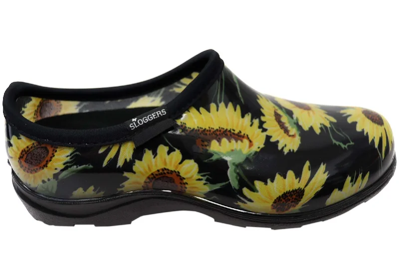 Best Women's Shoe Deals Sloggers Comfortable Womens Splash Shoes Sunflower Black
