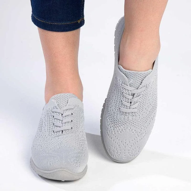 Women's Durable Footwear Soft Style by Hush Puppies Nanouk Sneaker - Grey